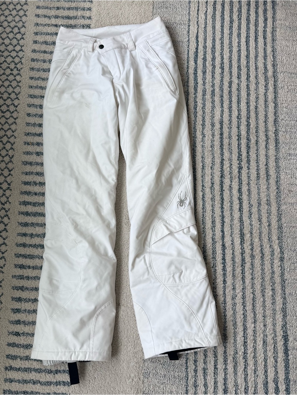 Spyder White Insulated Ski Pants